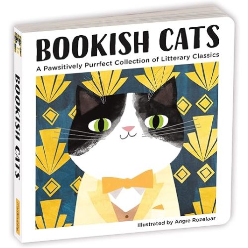 Bookish Cats Board Book Board book – Jan. 21 2020
