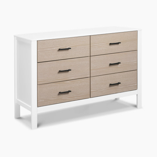 Carter's by daVinci Radley 6-Drawer Dresser - White/Coastwood