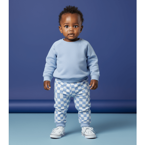 Checkered Pants Jogger Set | RYAN AND REMI