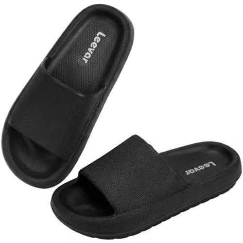 Cloud Slides for Women and Men - Soft, Comfy, Relax Cloud Slippers, Thick Sole, Non-slip Slides for Men, Easy to Clean, Shower, Swimming, Beach, Indoor and Outdoor Slides for Men
