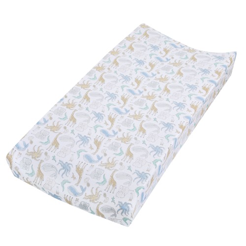 Natural History Muslin Changing Pad Cover | aden + anais