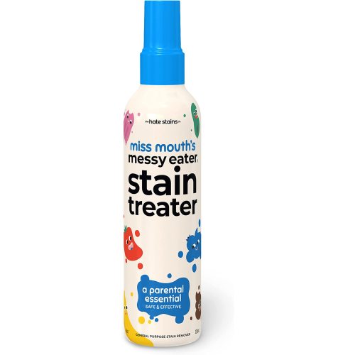 Miss Mouth's Messy Eater Stain Treater Spray - 4oz Stain Remover - Newborn & Baby Essentials - No Dry Cleaning Food, Grease, Coffee Off Laundry, Underwear, Fabric - 1 pack