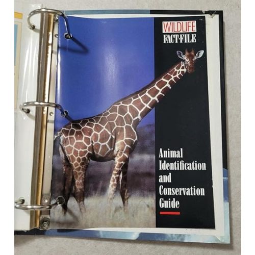 WILDLIFE FACT-FILE Animal Identification and Conservation Guide [3-ring hardcover binder] January 1, 1993