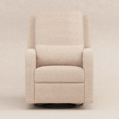 Sigi Recliner and Swivel Glider in Shearling | Wayfair