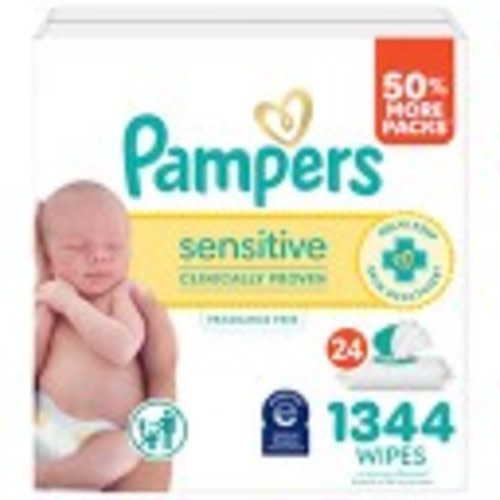 "pamper wipes"