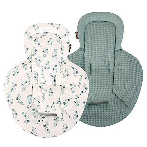 Ukje | Insert for 4moms mamaRoo 4 Baby Swing & rockaRoo | Reversible Design | Many Colors | Handmade in Europe | Compatible with mamaRoo Newborn Insert, 4moms mamaRoo Infant Insert, mamaRoo Insert