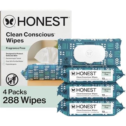 The Honest Company Multi-Use Baby Wipes, Balance Blues, 288 Count