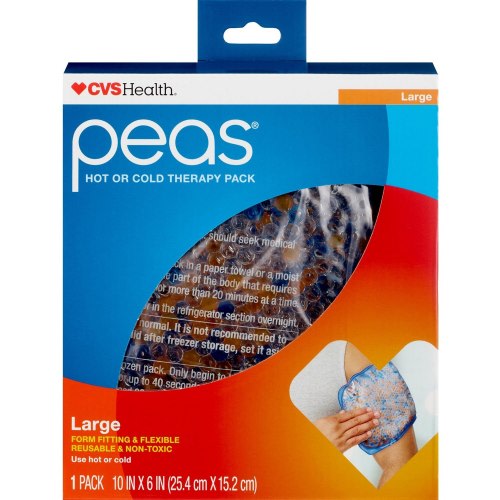 CVS Peas Hot or Cold Therapy Pack, Lower Back, Large, Medium, Neck & Shoulder