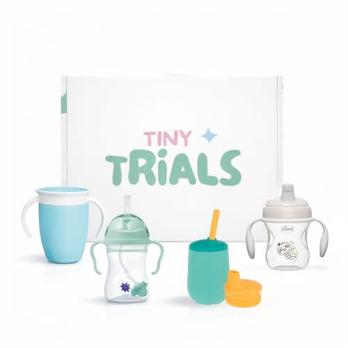 Sippy Cup Variety Pack & Training Cup Set for Babies 6+ Months – Spill-Proof, Straw, Spout & 360° Trainer Cups Featuring Chicco, Lansinoh, Nuby & Munchkin – Baby Transition Cups Gift Set