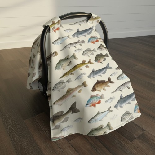 Fresh Water Fish Carseat Tent
