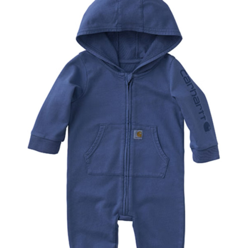 Carhartt Infant Boys' Zip Front Long Sleeve Onesie
