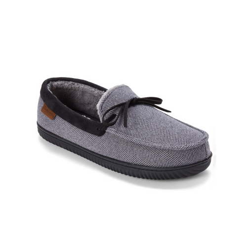 Dearfoams Cozy Comfort Men's Moccasin Slippers