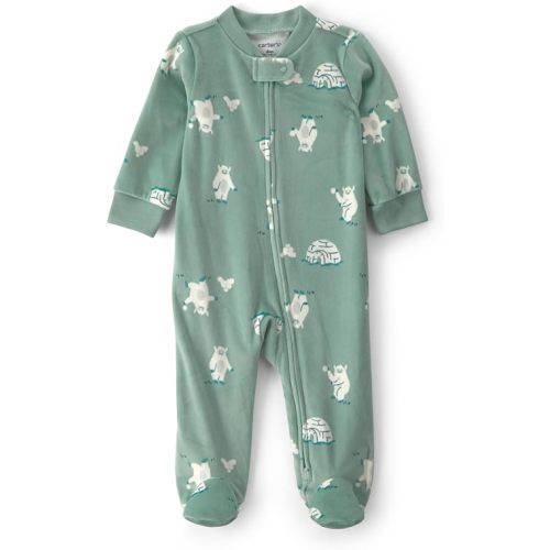 Carter's Baby Boys' Fleece Sleep and Play