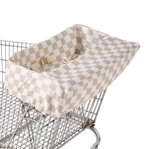 Itzy Ritzy | Shopping Cart Cover | Checkerboard