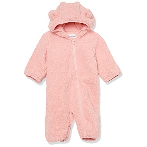Amazon Essentials Unisex Babies' Sherpa Fleece Bunting Suit