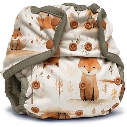 Kanga Care Rumparooz Double Leg Gusset Reusable Cloth Diaper Cover One Size Snap | Foxaroo 6-35 lbs