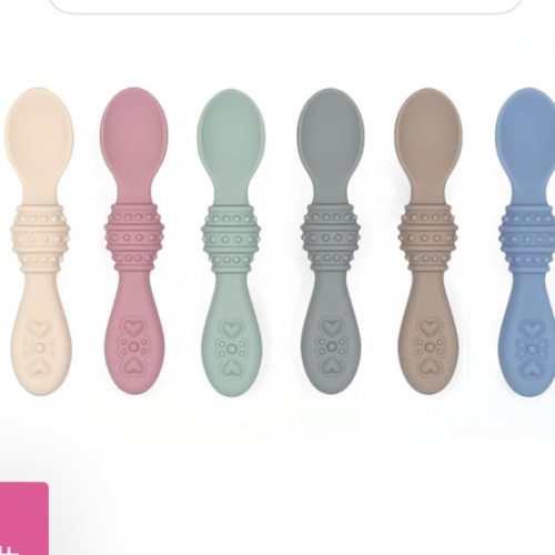 Baby Silicone Spoons | First Stage Infant Spoons