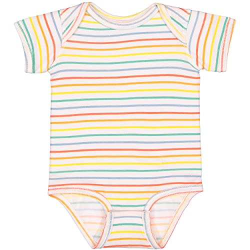 RABBIT SKINS, Baby Soft Fine Jersey Short Sleeve Bodysuit