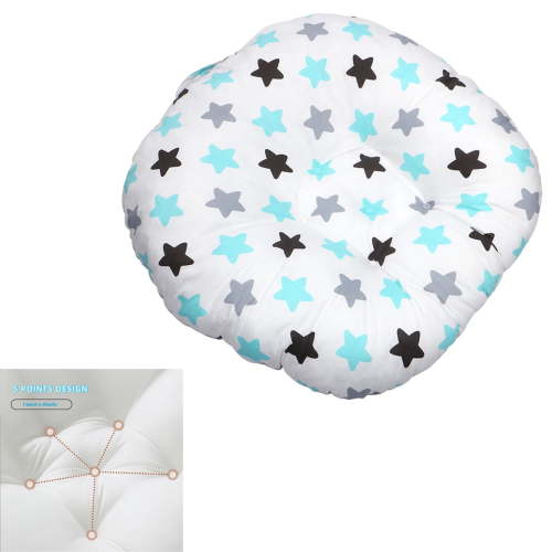 QZS Nest Sleeper Pillow for Lounger, Breathable & Soft Cotton Waffle Sleeping Pillow, Portable Pillow Floor Seat for Home and Travel, Washable, Removable