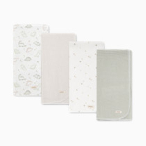 Huggies 4-Piece Flannel Receiving Blanket - Celadon Green