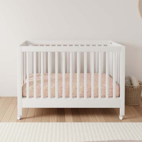 Maki Portable Folding Crib with Toddler Bed Conversion Kit