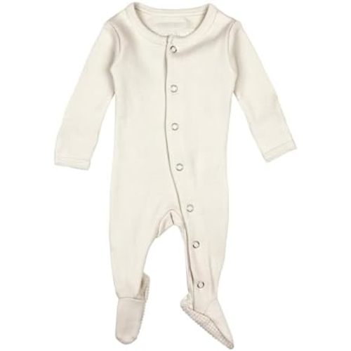 L'ovedbaby baby-girls Organic Baby Snap Footie