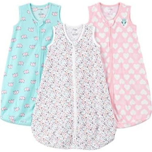 Simple Joys by Carter's Baby 2-pack Microfleece Long-sleeve Sleepbag