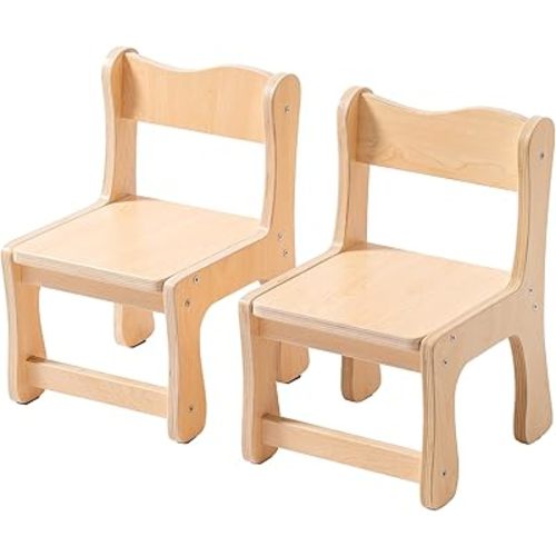 Wooden Toddler Chairs for Indoor Sensory Table