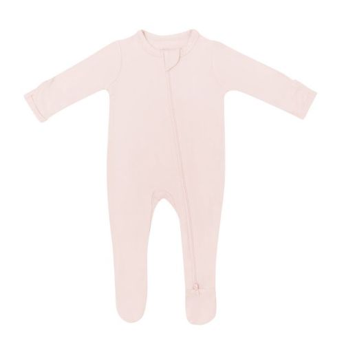 Kyte Baby Zippered Footie in Blush Blush 6-12 Months