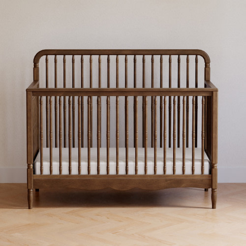 Namesake Liberty 4-in-1 Convertible Spindle Crib - Natural Walnut