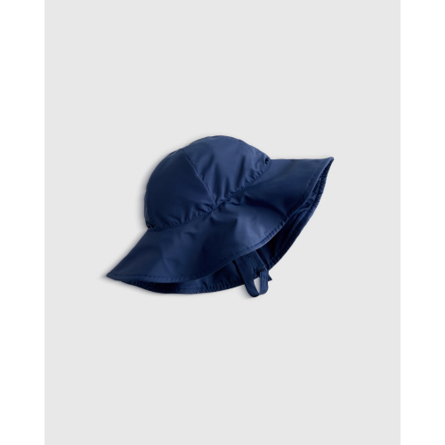 UPF 50+ Swim Hat - Baby in Nautical Navy. 0-6 months