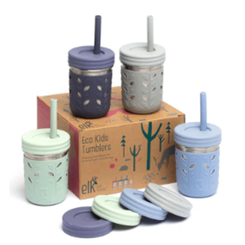 Stainless Steel 10oz Drinking Tumblers + Food Storage