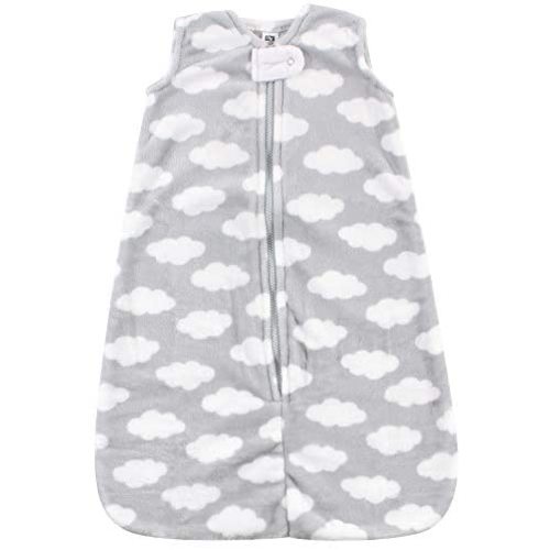 Hudson Baby Sleeping Bag, Sack, Blanket, Gray Clouds Plush, 18-24 Months