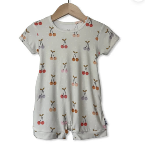 Cherry on Top Shorty Romper