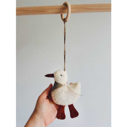 Baby play gym toys , Farmhouse nursery accessory , Rustic theme nursery decor