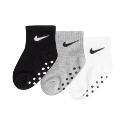 Baby Boys or Baby Girls Core Ankle Gripper Socks, Pack of 3