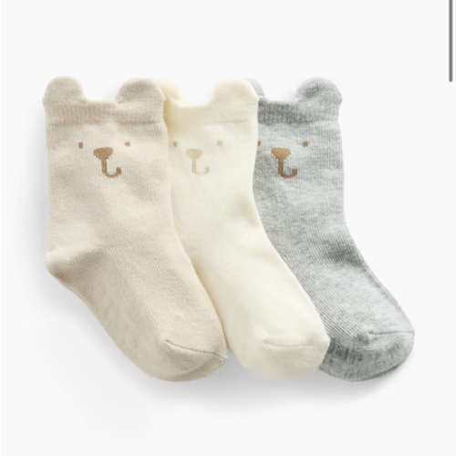 Baby Brannan Bear Socks (3-Pack) | Gap