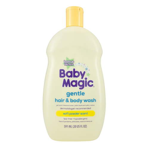 Baby Magic Gentle Hair & Body Wash Lotion, 20 fl oz