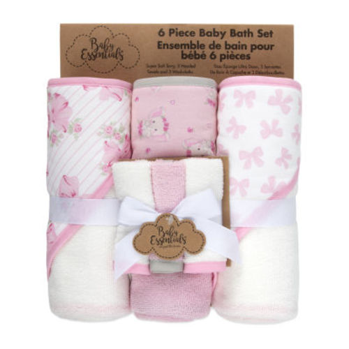 Baby Essentials 6-pc. Hooded Towel