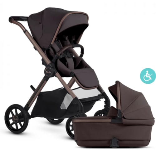 Silver Cross Stroller + Bassinet