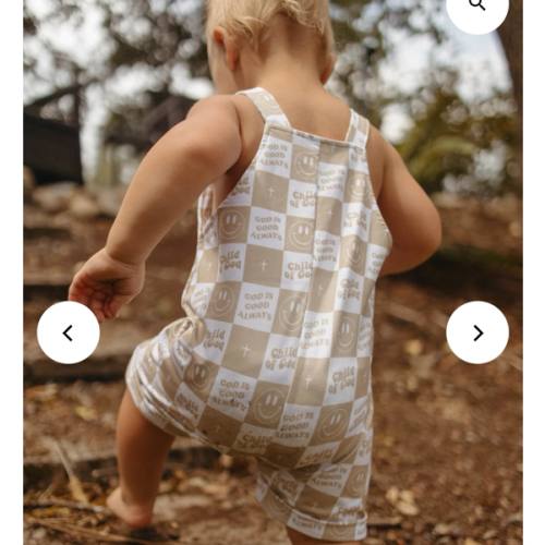 Child of God Checker Overalls – OUR HOUSE ABOVE