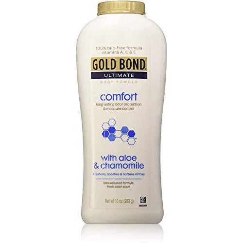 Gold Bond Ultimate Comfort with Aloe Body Powder - 100% Talc-free, 10 Oz by Chattem