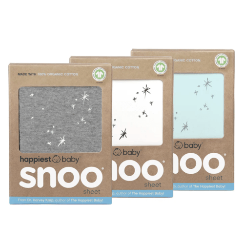 Cotton Baby Bassinet Fitted Sheets | SNOO – Happiest Baby