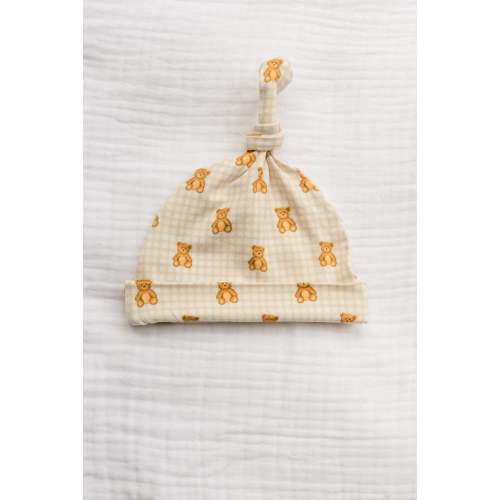 Bear-y Cute Knotted Hat