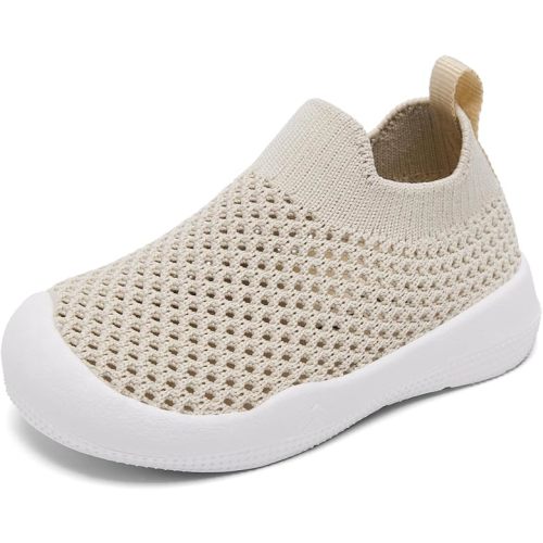 Eashi Baby Boy Girl Non-Skid Indoor Infant Walking Shoes Breathable Warm Elastic Sock Shoes with Memory Sole Protect Toes Outdoor Sneakers