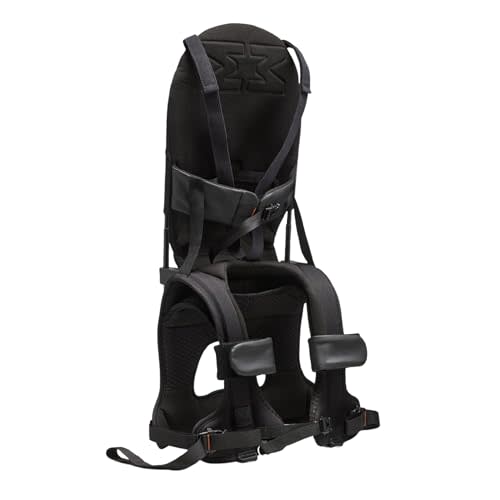 MiniMeis G5, Core Black - Lightweight Child Shoulder Carrier - Upgraded Back & Shoulder Support - for Kids 6 Months to 4 Years Old