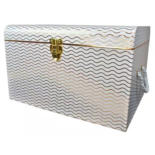 Large Gold Waves Trunk Box by Ashland®