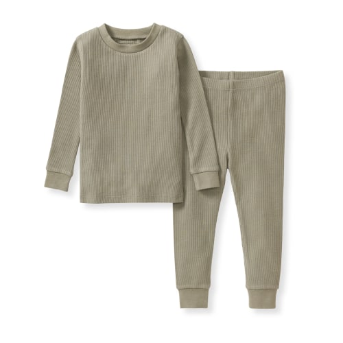 Honeysoft™ Thermal Lyocell Pajamas - Tranquility – Burt's Bees Baby