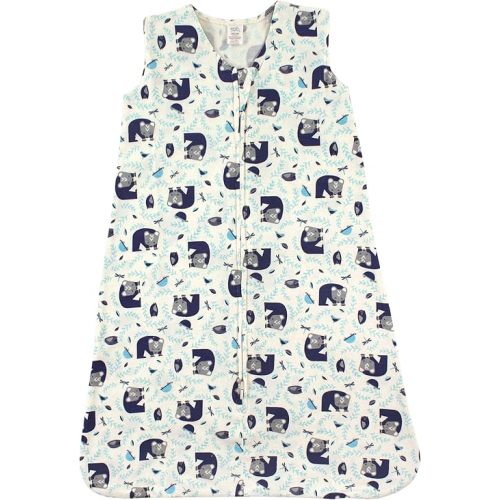 Touched by Nature Unisex Baby Organic Cotton Sleeveless Wearable Sleeping Bag, Sack, Blanket, Woodland, 18-24 Months