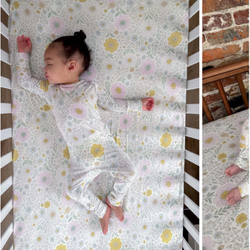 Wildflower Convertible Footie Pajamas | Sleeper | günamüna